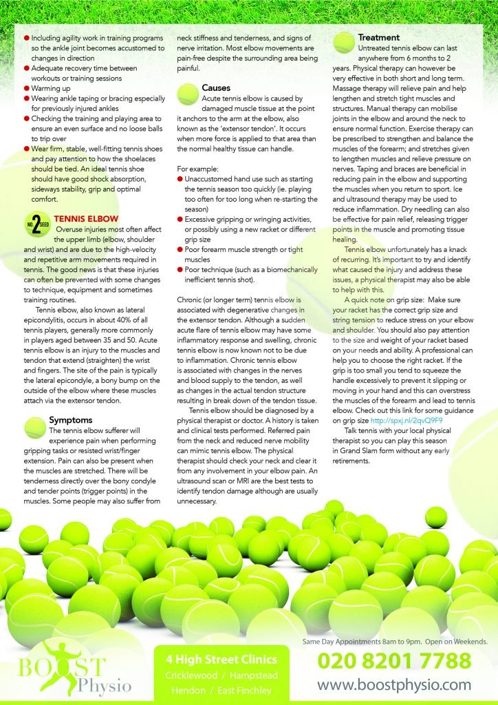 Tennis Elbow Prevention And Treatment Guide Tennis Elbow Prevention