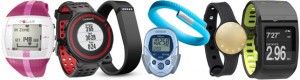 Different activity trackers available