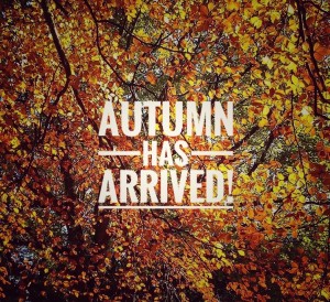 Autumn has arrived