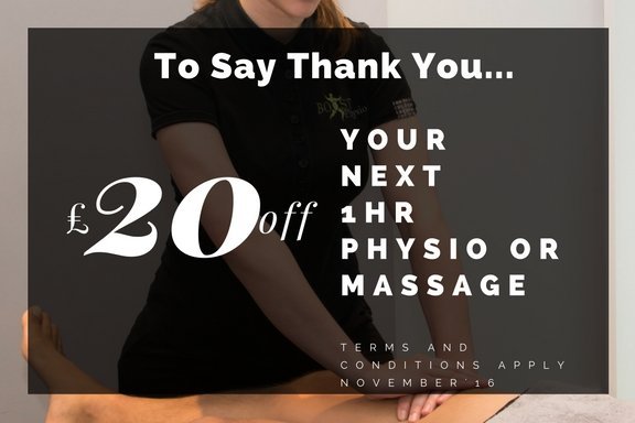 physio london voucher