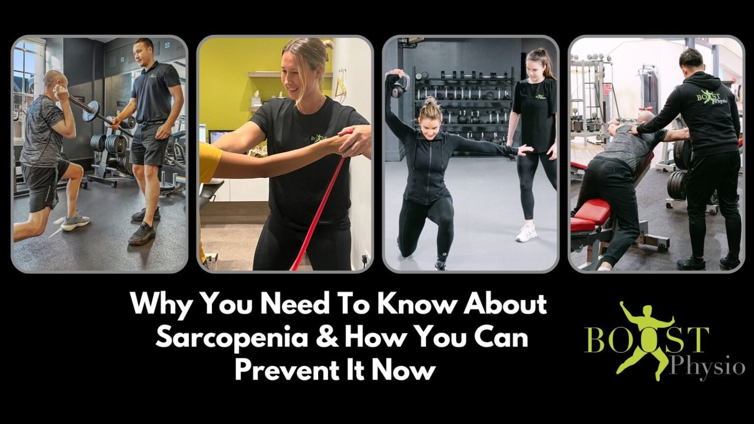 Sarcopenia Exercises To Prevent and Reverse💪 - Boost Physio