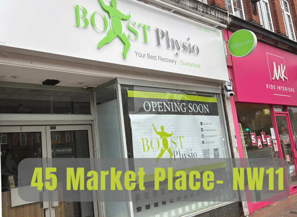 Physiotherapy clinic Falloden Way, Hampstead Garden Suburb NW11