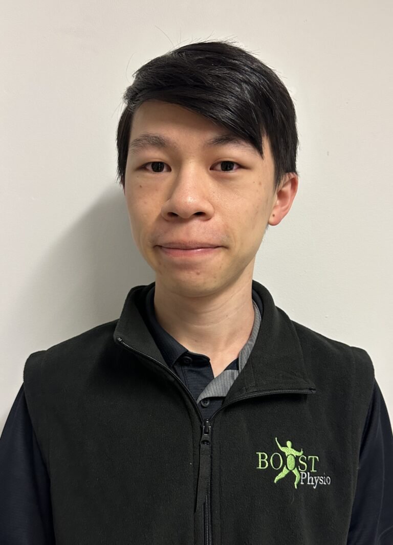 Jason Hui, Senior Physiotherapist at BOOST PHYSIO Swiss Cottage