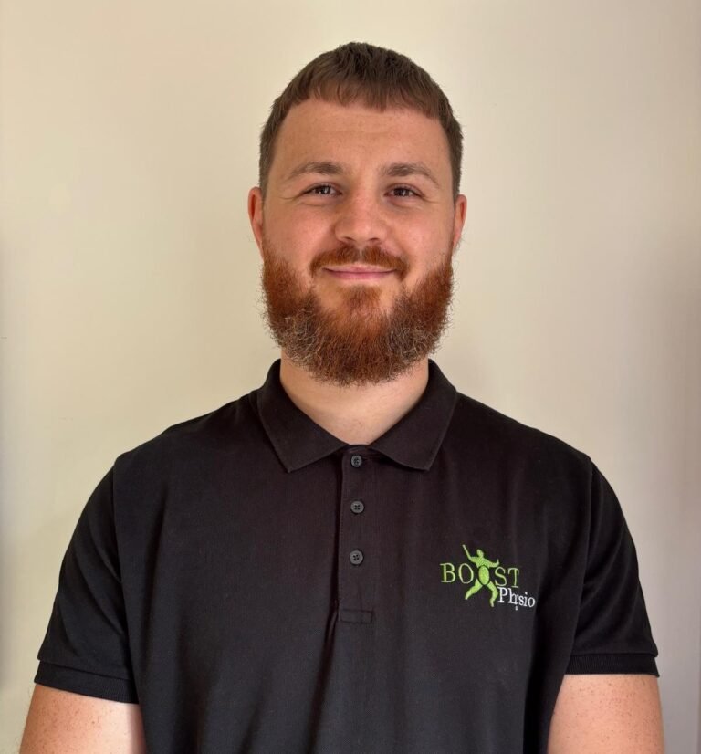 Finlay McDonald, Senior Physiotherapist at BOOST PHYSIO Crouch End