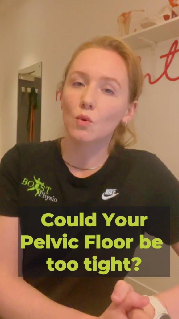 BOOST PHYSIO Hampstead women's health physiotherapist Madeleine Paterson talking about pelvic floor issues